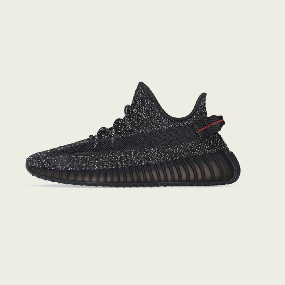 YEEZY Black Static Reflective